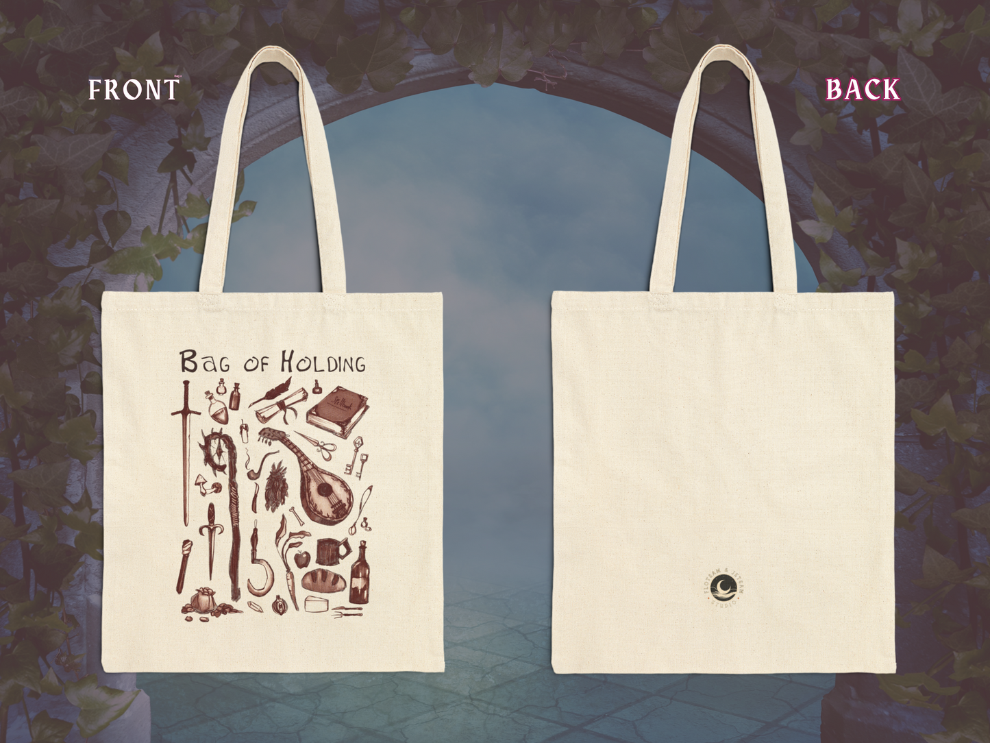 Bag of Holding Tote Bag | 100% Cotton
