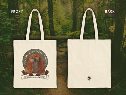 Owl Bear Distribution System Tote Bag | 100% Cotton
