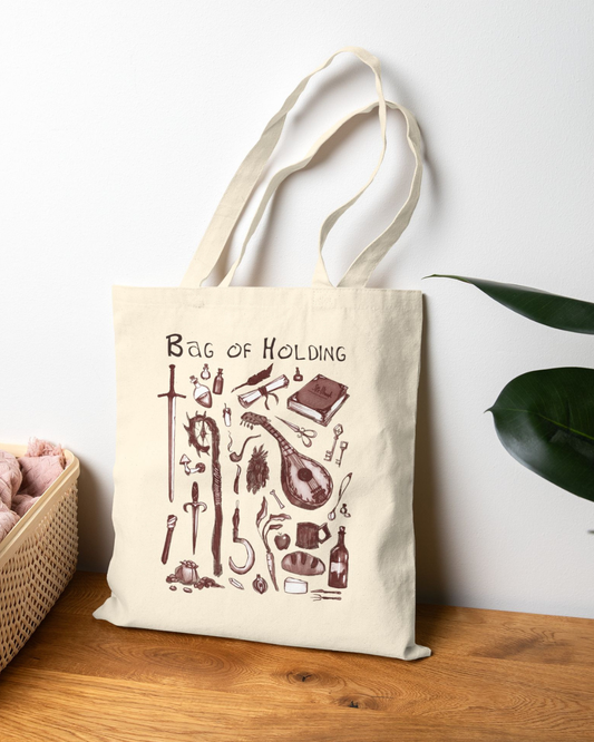 Bag of Holding Tote Bag | 100% Cotton